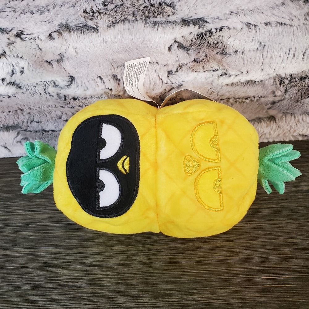 TeeTurtle Badtz Maru Pineapple Sanrio Reversible Food Plush